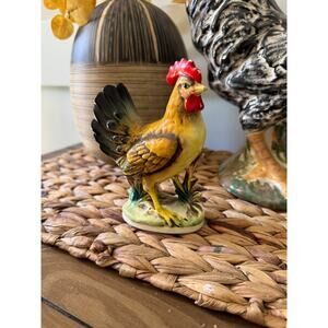 Vintage Norcrest Ceramic Rooster Farmhouse Country Decor Chicken Kitchen Decor